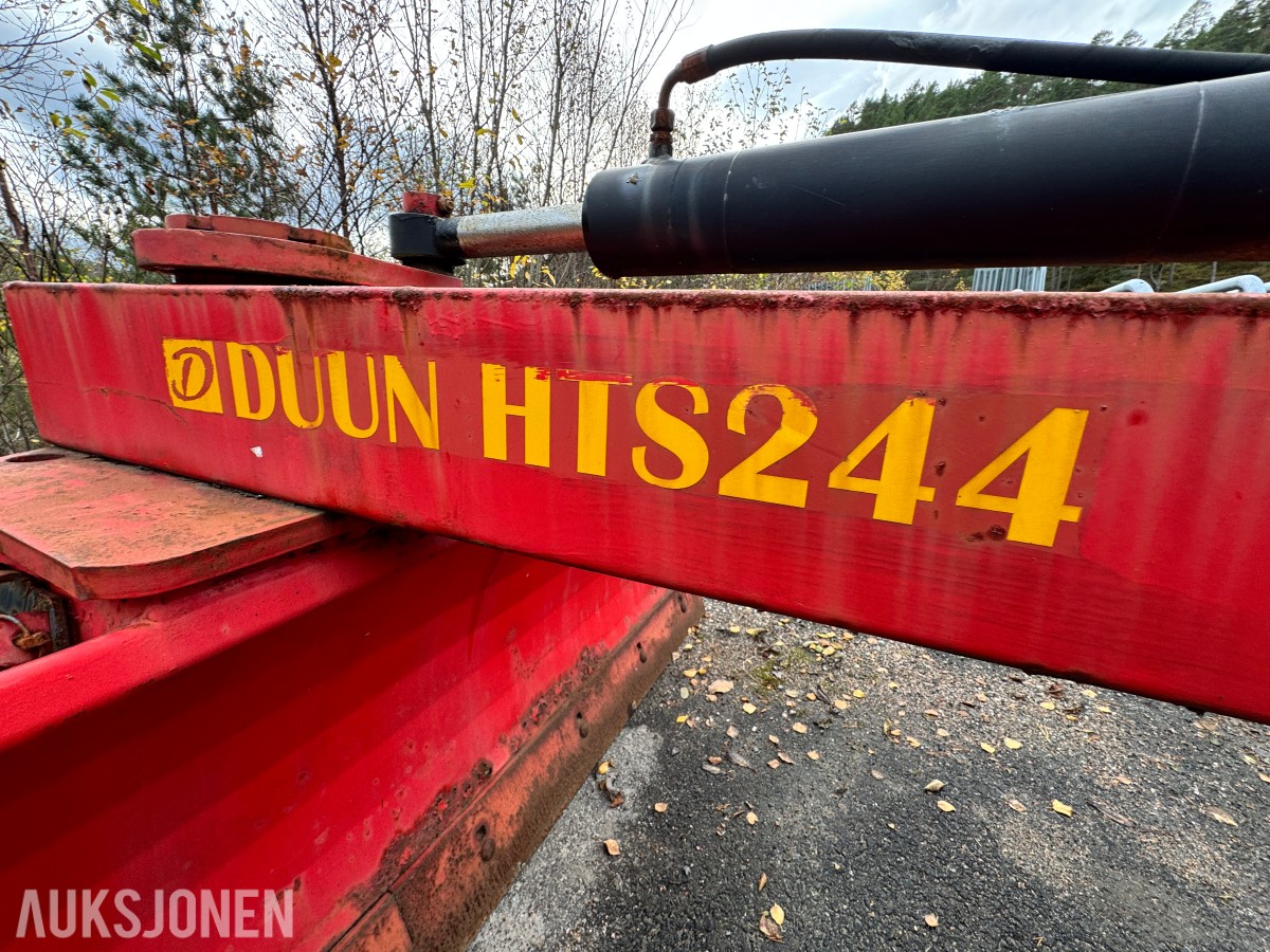 Duun HTS 244 brøyteskjær - Svingbart - Største arbeidsbredde 2440 cm
