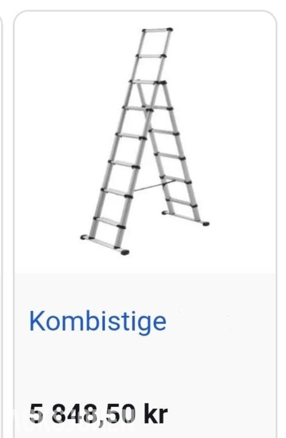 Teleskopstige 2,65 meter
