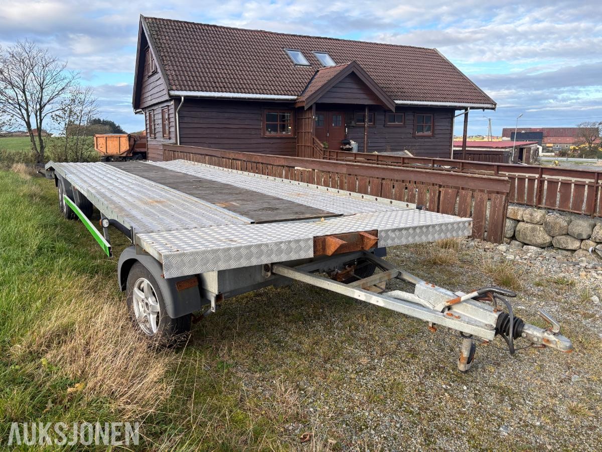 2015 Boro Multimax 3-akslet biltransporter med kjørebruer