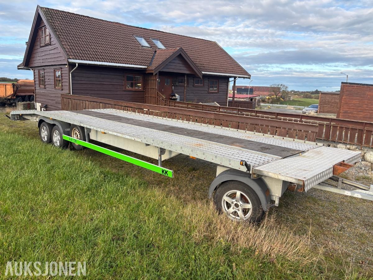 2015 Boro Multimax 3-akslet biltransporter med kjørebruer