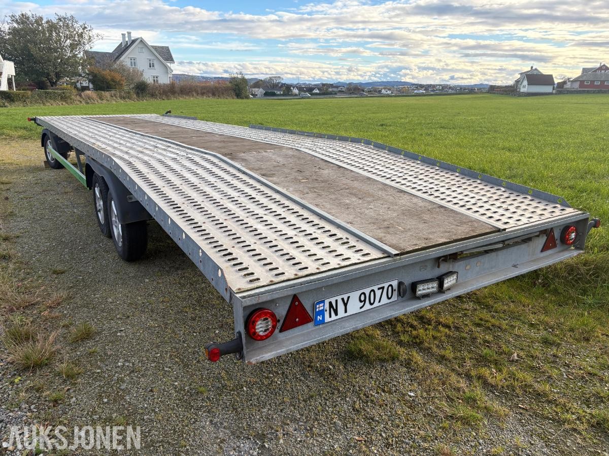 2015 Boro Multimax 3-akslet biltransporter med kjørebruer