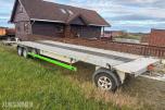 2015 Boro Multimax 3-akslet biltransporter med kjørebruer
