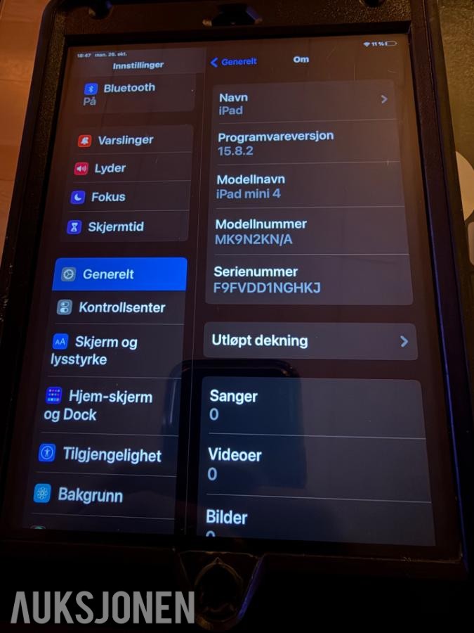 2017 iPad 4 mini