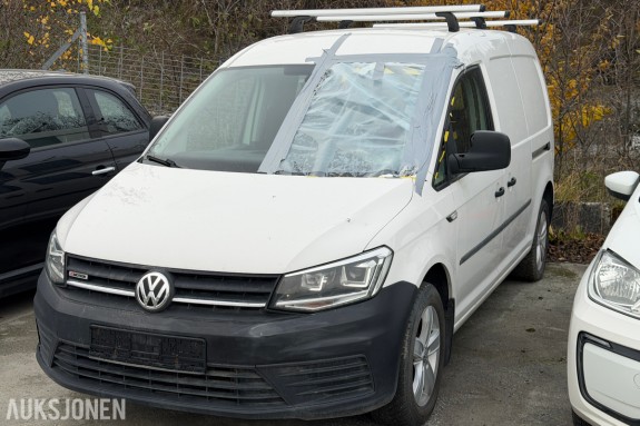 2016 Volkswagen Caddy Maxi 2,0 TDI 150hk 4Motion AUTOMAT DSG HENGERFESTE fREP OBJEKT