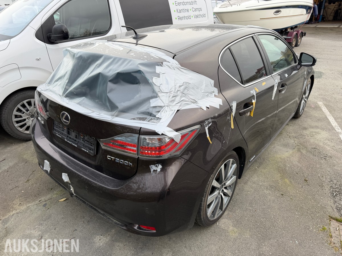 2014 LEXUS CT200H HYBRID AUTOMAT REP OBJEKT
