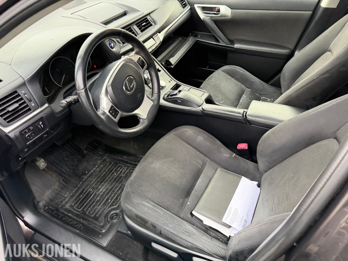2014 LEXUS CT200H HYBRID AUTOMAT REP OBJEKT