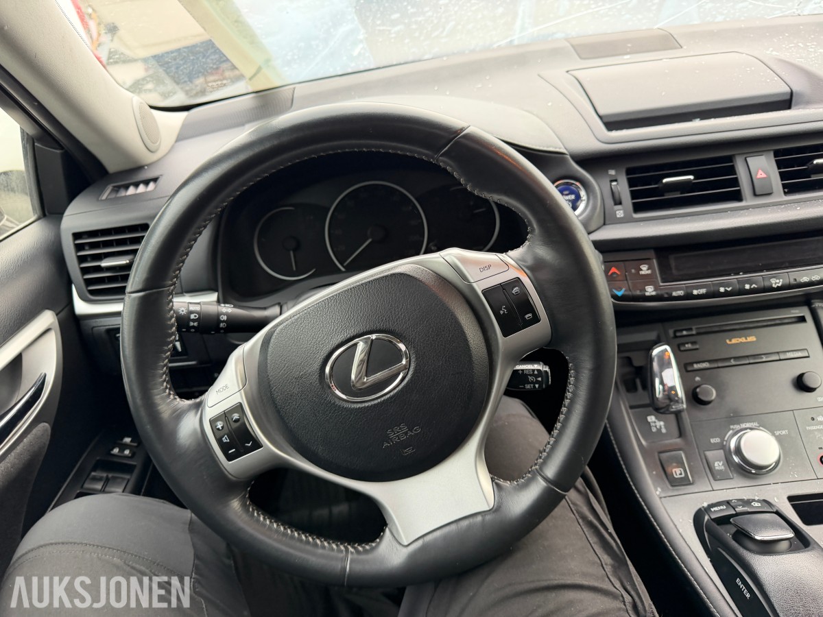 2014 LEXUS CT200H HYBRID AUTOMAT REP OBJEKT