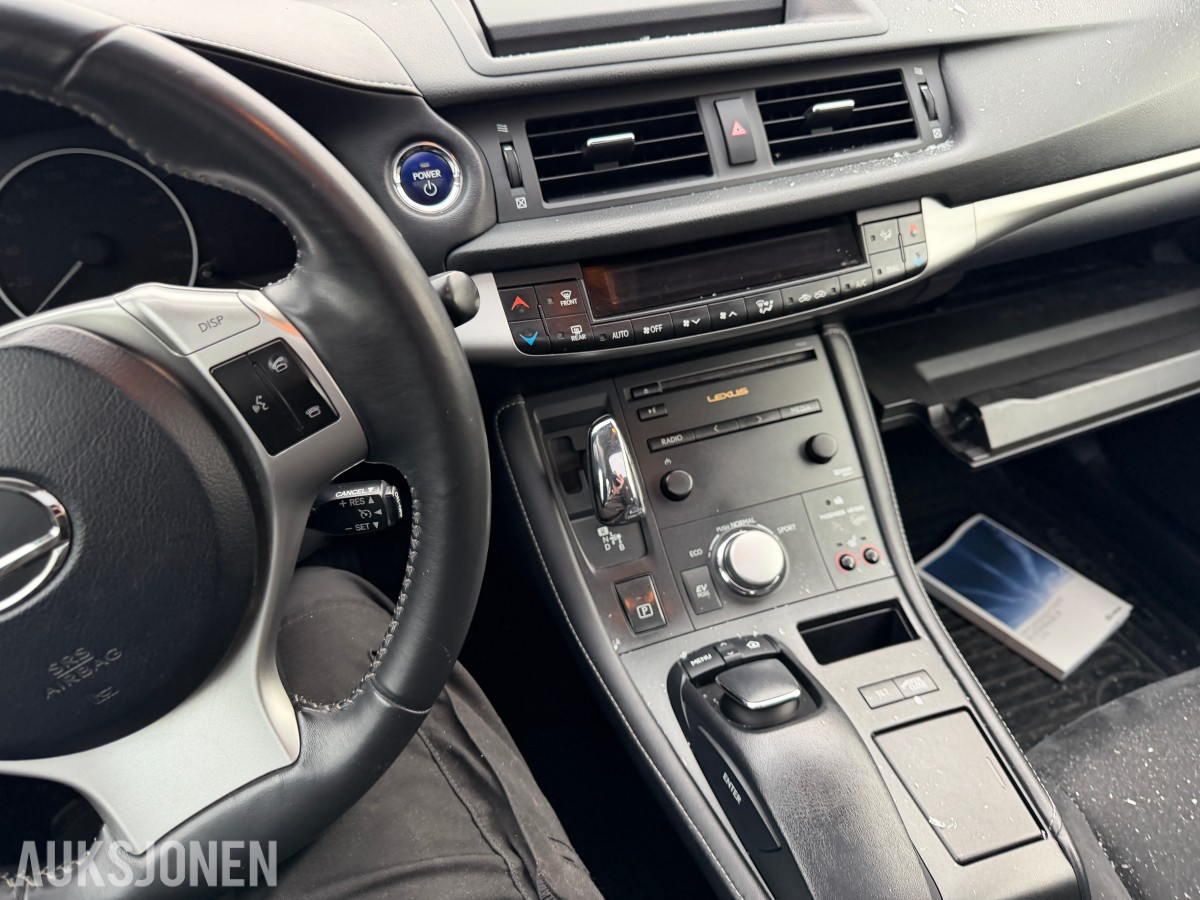 2014 LEXUS CT200H HYBRID AUTOMAT REP OBJEKT
