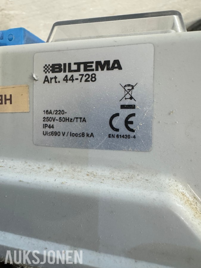 H69 BYGGSTRØMSENTRALER OG KABLER