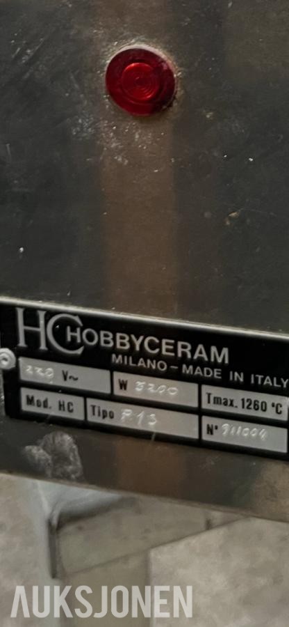 1991 Hobbyceram keramikkovn med temperaturstyring HC P13
