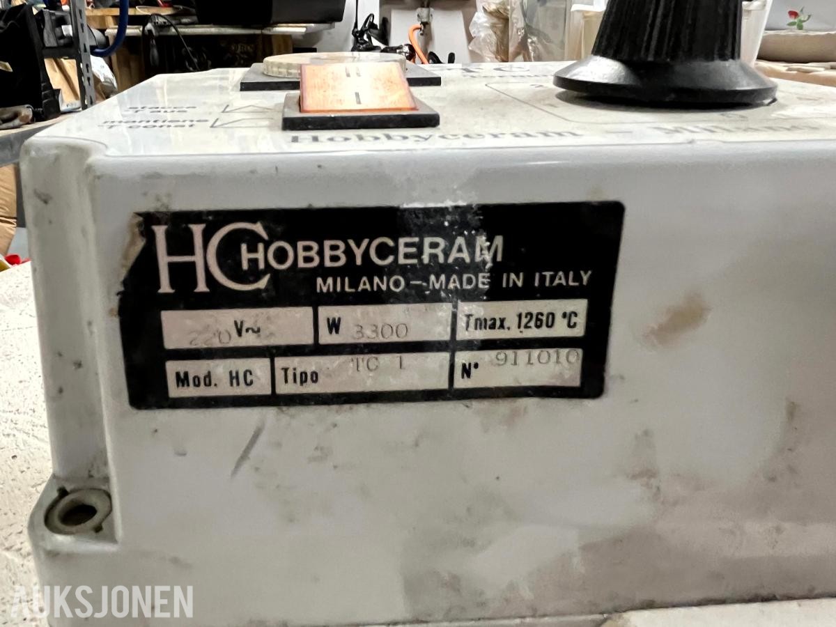 1991 Hobbyceram keramikkovn med temperaturstyring HC P13