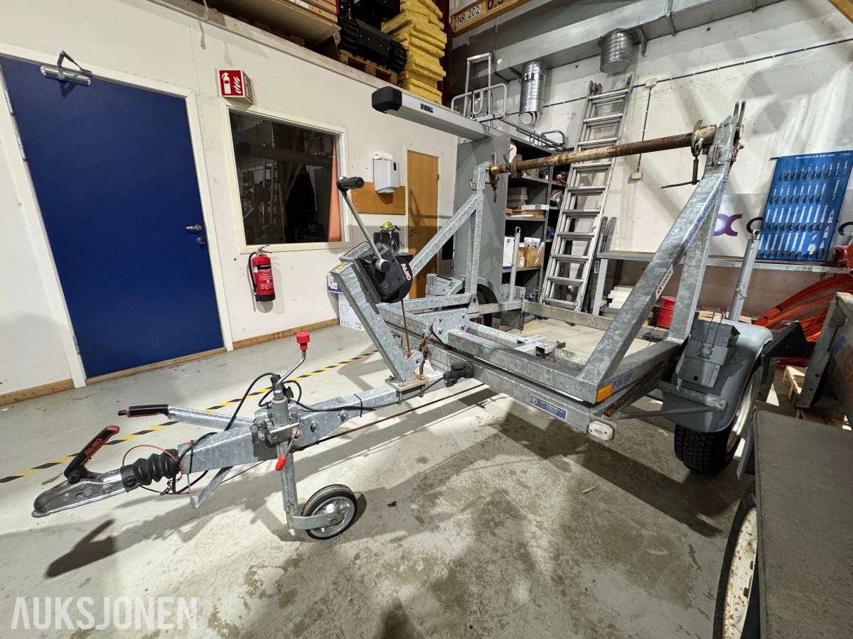 2021 Thaler TTA509 kabeltrommelhenger - Maks nyttelast 1010 kg