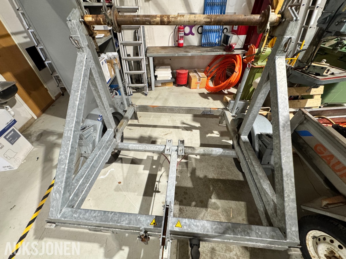 2021 Thaler TTA509 kabeltrommelhenger - Maks nyttelast 1010 kg