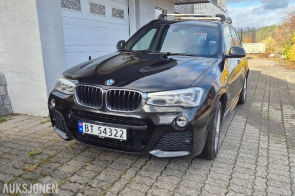 2016 BMW X3 xDrive20d M-Sport, Automat, Panorama soltak, Ryggekamera, HUD 