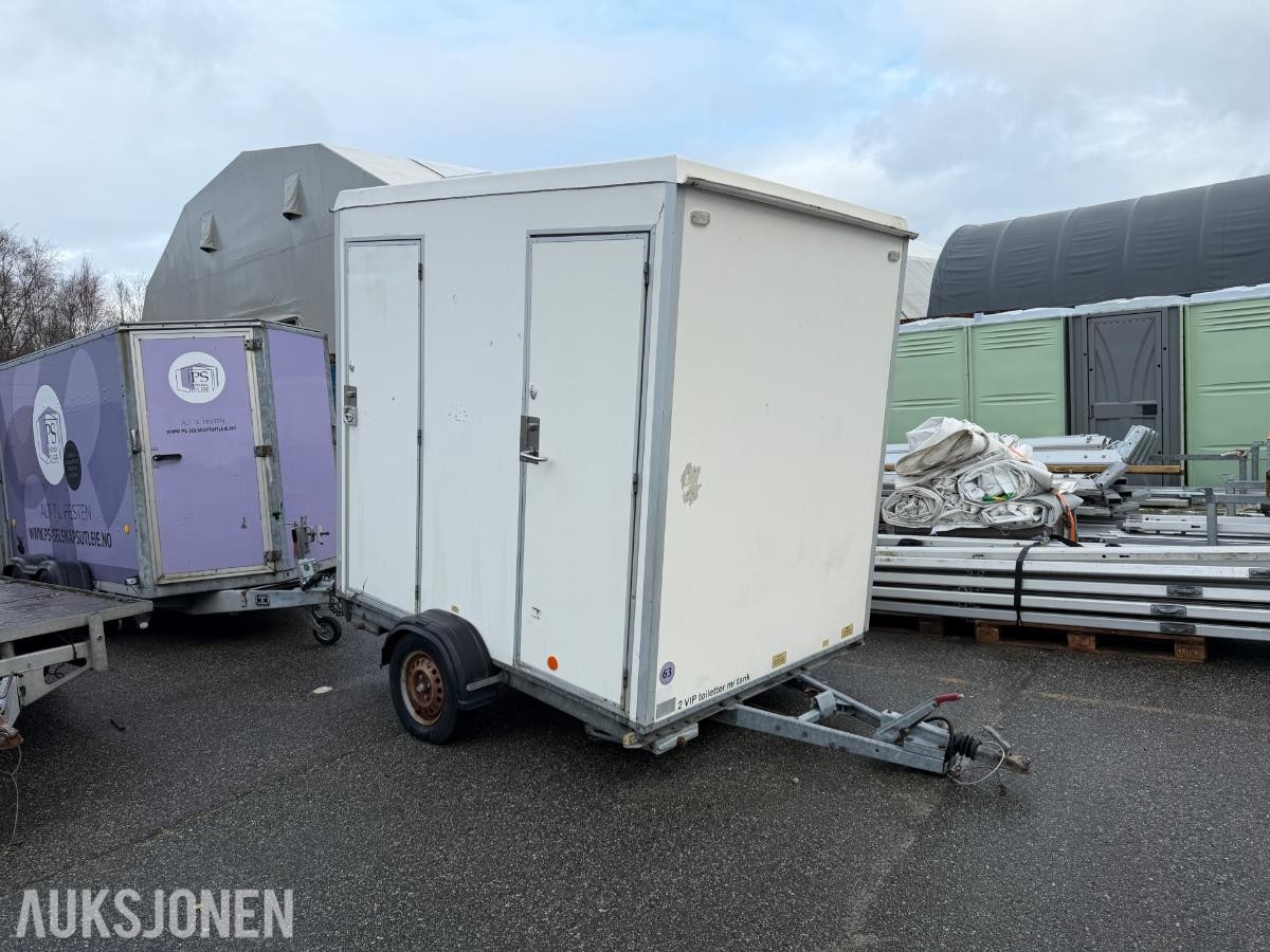 Scanvogn Toalettvogn, 2 toalettrom med tank - reparasjonsobjekt