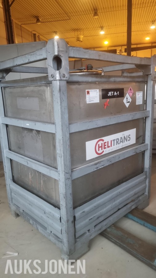 Transporttank for JET A-1 flydrivstoff