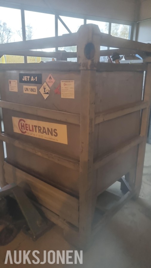 Transporttank for JET A-1 flydrivstoff