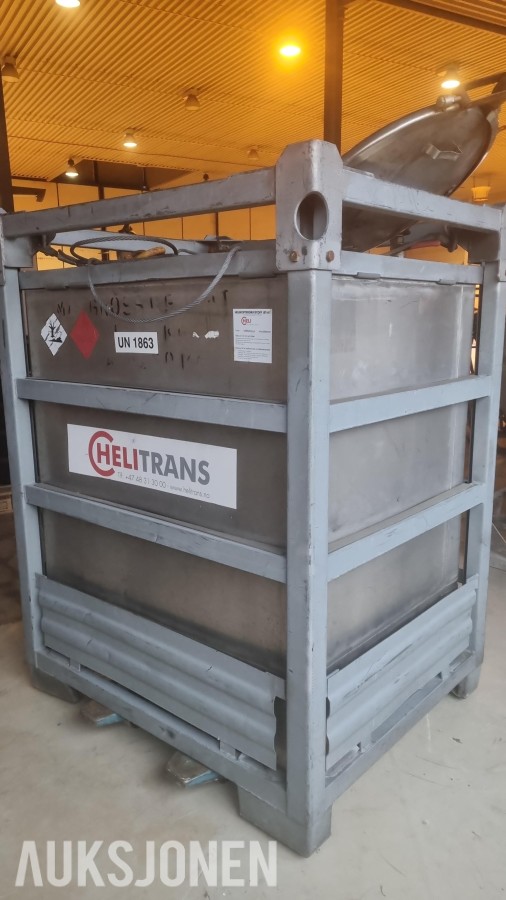Transporttank for JET A-1 flydrivstoff