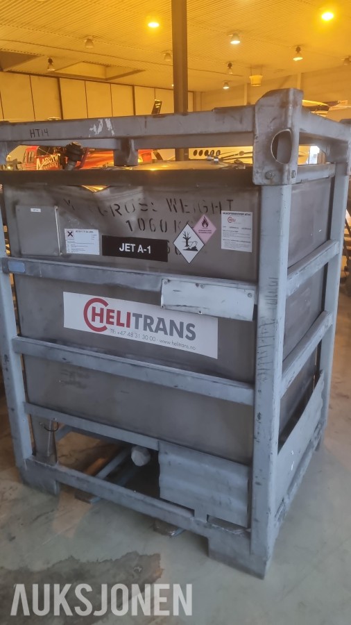 Transporttank for JET A-1 flydrivstoff