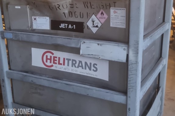 Transporttank for JET A-1 flydrivstoff 