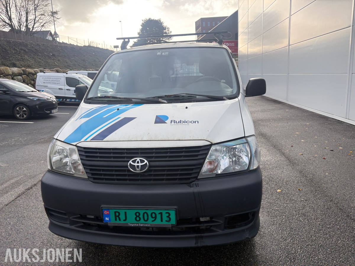2008 Toyota HiAce, 2.5-117 D