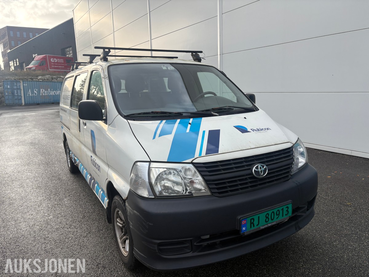 2008 Toyota HiAce, 2.5-117 D