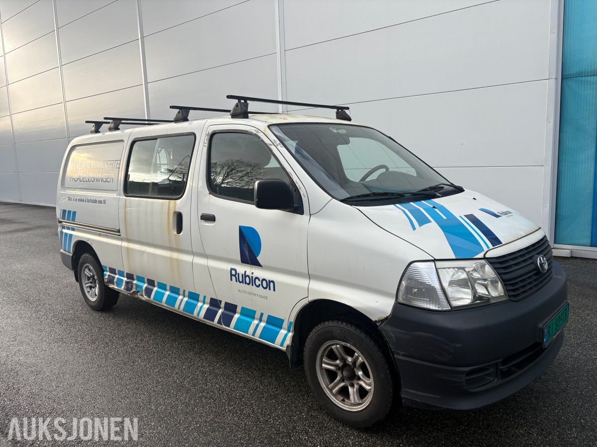 2008 Toyota HiAce, 2.5-117 D