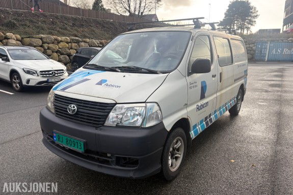 2008 Toyota HiAce, 2.5-117 D