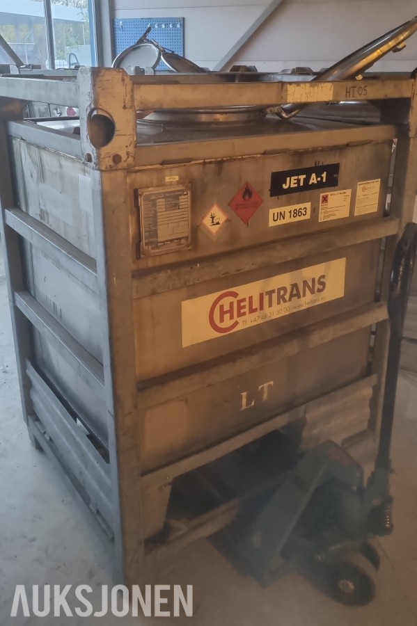 Transporttank for JET A-1 flydrivstoff