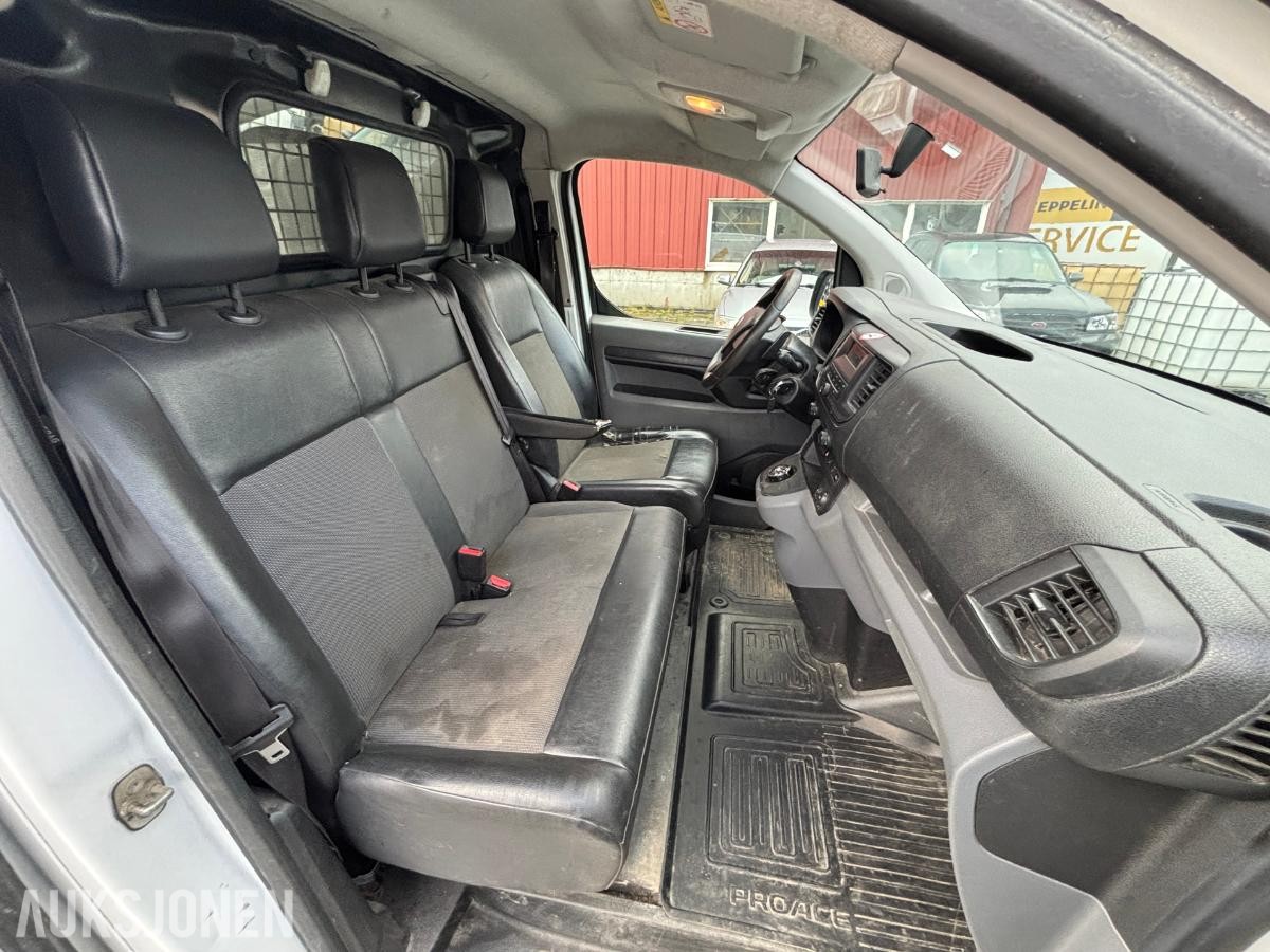 2017 TOYOTA PROACE 1.6-95 D Automat – Dobbeltgulv – 4 skuffer – Hengerfeste, 126643km