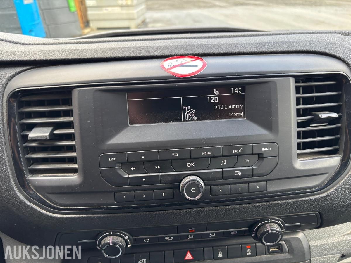 2017 TOYOTA PROACE 1.6-95 D Automat – Dobbeltgulv – 4 skuffer – Hengerfeste, 126643km