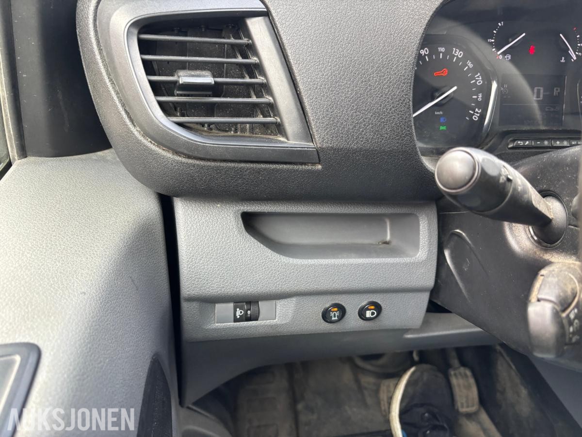 2017 TOYOTA PROACE 1.6-95 D Automat – Dobbeltgulv – 4 skuffer – Hengerfeste, 126643km