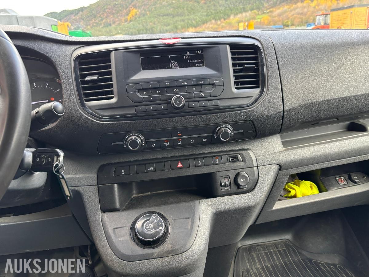 2017 TOYOTA PROACE 1.6-95 D Automat – Dobbeltgulv – 4 skuffer – Hengerfeste, 126643km
