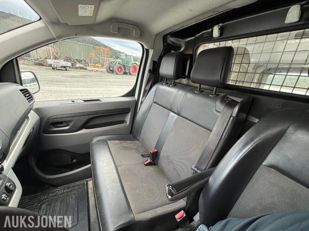 2017 TOYOTA PROACE 1.6-95 D Automat – Dobbeltgulv – 4 skuffer – Hengerfeste, 126643km