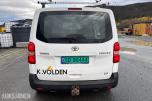 2017 TOYOTA PROACE 1.6-95 D Automat – Dobbeltgulv – 4 skuffer – Hengerfeste, 126643km