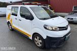 2017 TOYOTA PROACE 1.6-95 D Automat – Dobbeltgulv – 4 skuffer – Hengerfeste, 126643km
