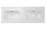 Komplett baderomsmøbelsett VIOLA CREMONA 120 cm – dobbelservant og LED-speil 