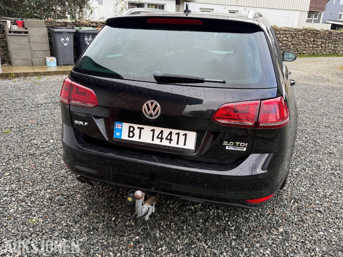 2015 VOLKSWAGEN GOLF 2.0 TDI 150HK DSG HENGERFESTE KAMERA MASSASJE RATTVARME
