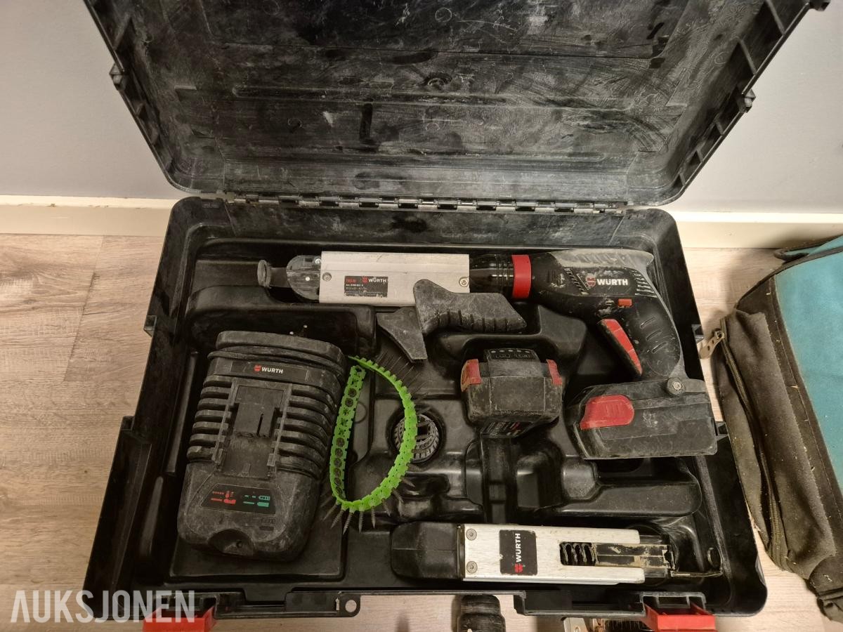 2019 parti med verktøy - Makita wurth Gipstrekker/Borhamme/drill/Slagskrutrekker/ sirkelsag