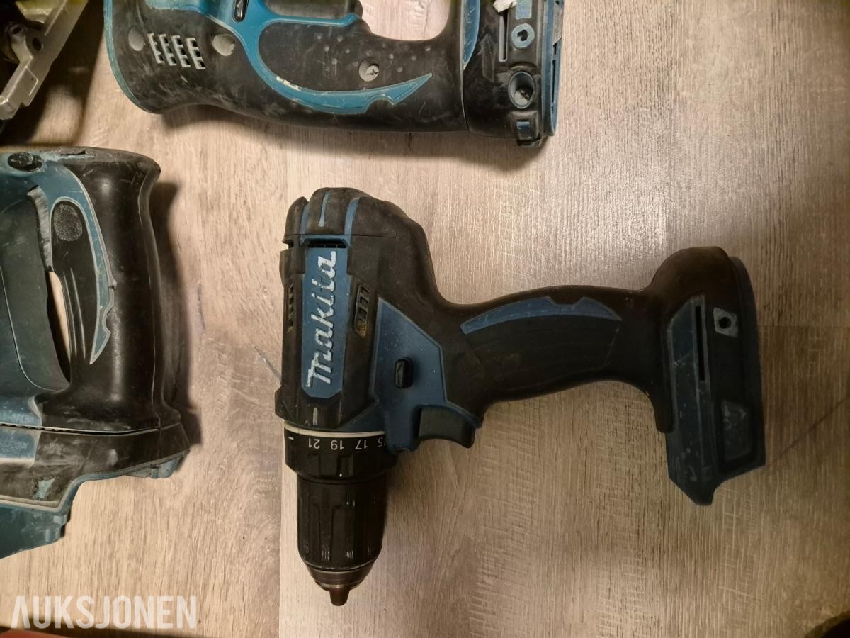 2019 parti med verktøy - Makita wurth Gipstrekker/Borhamme/drill/Slagskrutrekker/ sirkelsag