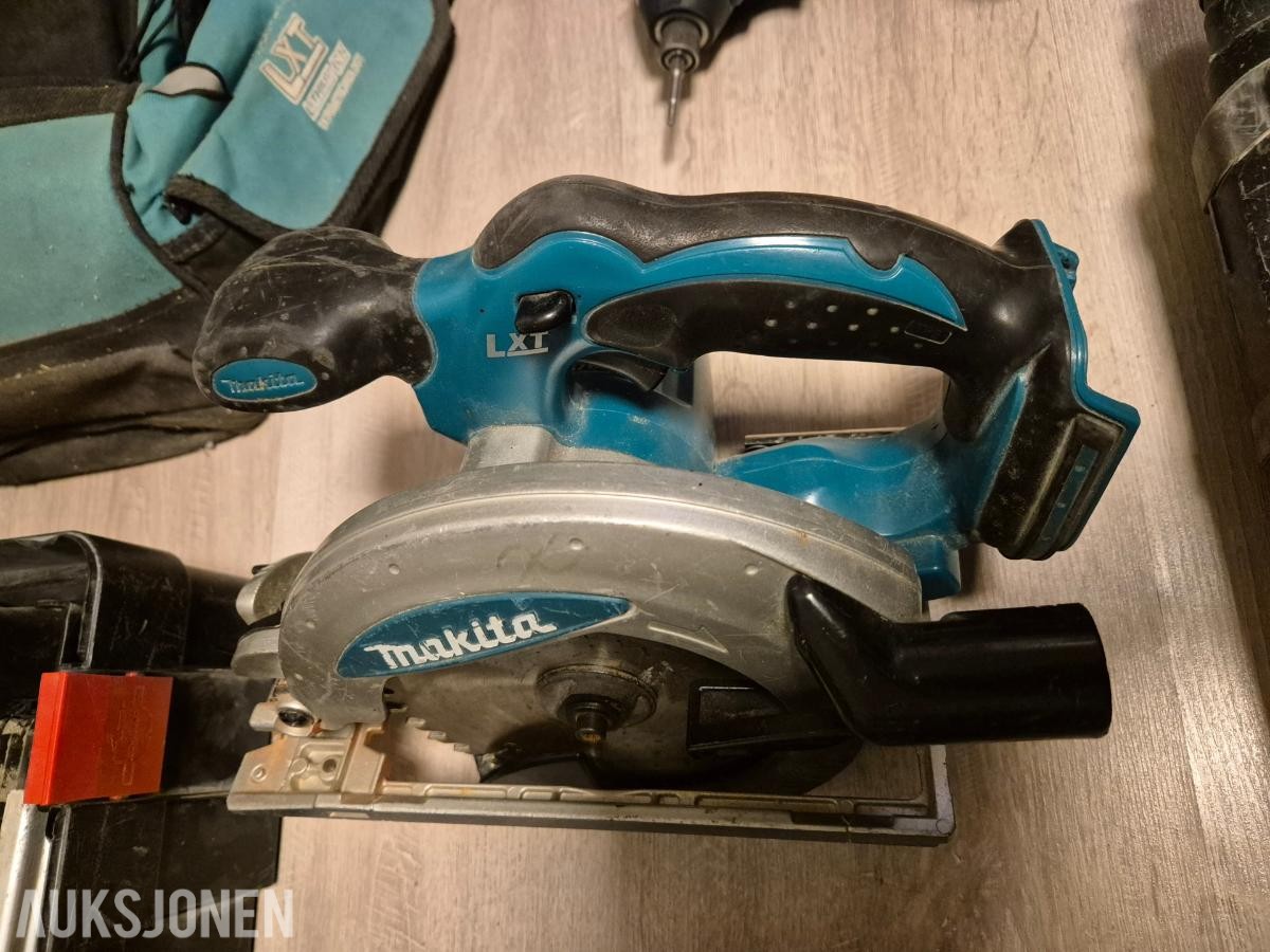2019 parti med verktøy - Makita wurth Gipstrekker/Borhamme/drill/Slagskrutrekker/ sirkelsag