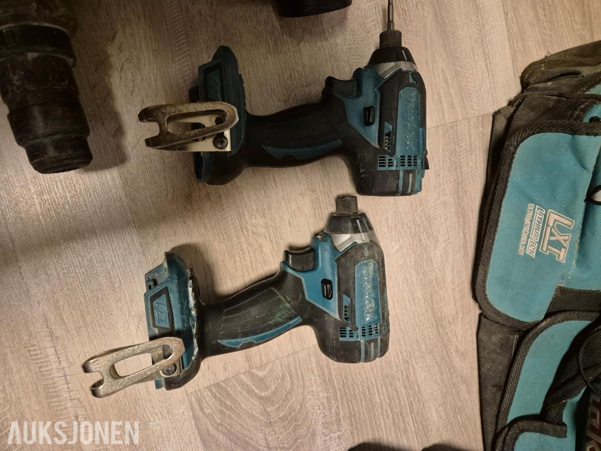 2019 parti med verktøy - Makita wurth Gipstrekker/Borhamme/drill/Slagskrutrekker/ sirkelsag