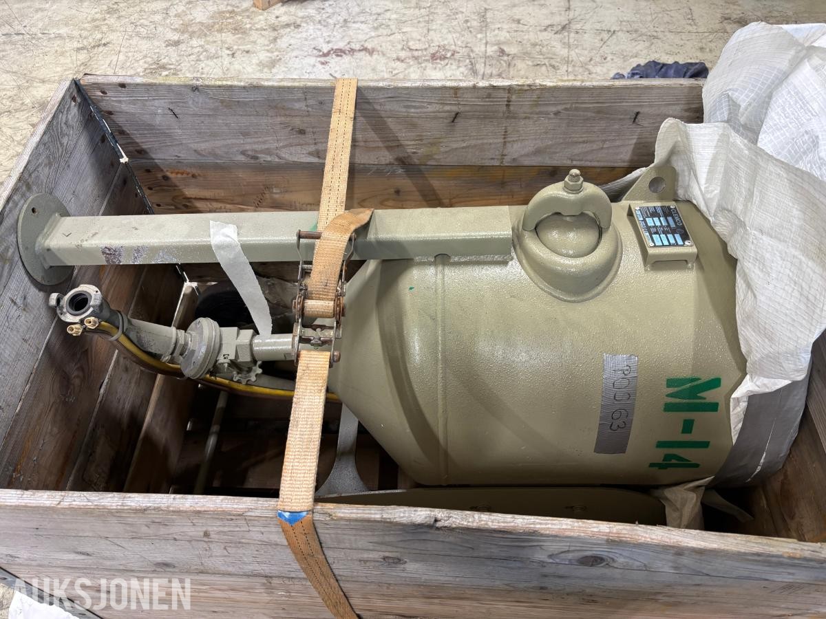 2022 CLEMCO 2040 blåseklokke 100 liter - 12Bar - Blåseslange