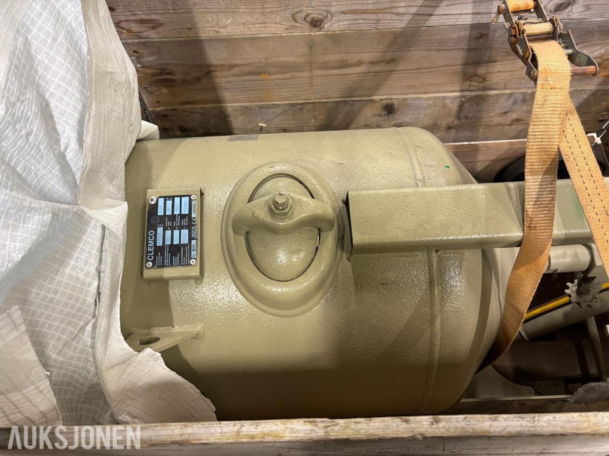 2022 CLEMCO 2040 blåseklokke 100 liter - 12Bar - Blåseslange