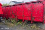 Krokcontainer i stål. *Rep objekt* 5,8 m.