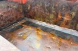 Krokcontainer i stål. *Rep objekt* 5,8 m.