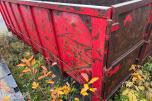 Krokcontainer i stål. *Rep objekt* 5,8 m.