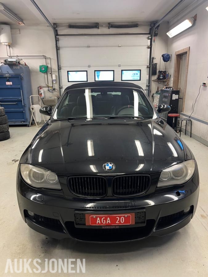 2008 BMW 1-serie 118i Cabriolet manuell, EU ok til 06.2028
