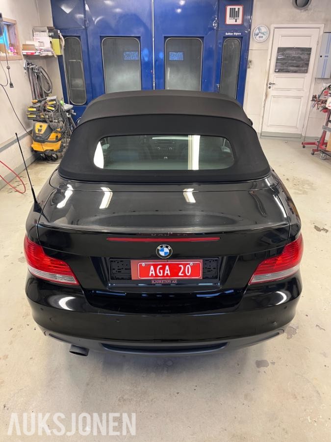 2008 BMW 1-serie 118i Cabriolet manuell, EU ok til 06.2028