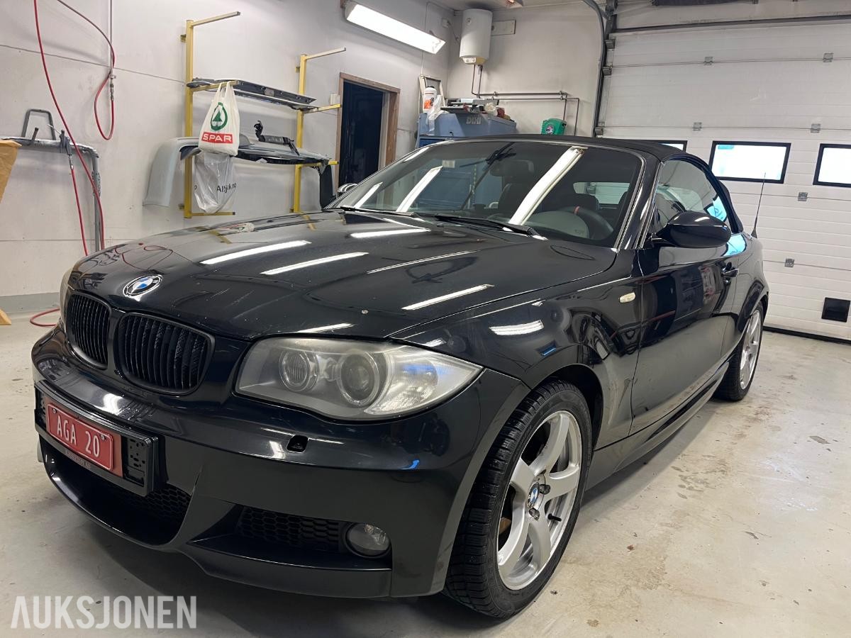 2008 BMW 1-serie 118i Cabriolet manuell, EU ok til 06.2028
